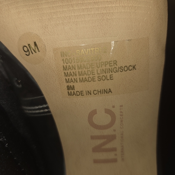 I.N.C. INTERNATIONAL CONCEPTS Savitri Transparent Stiletto Pumps Size 9 - Picture 3 of 10